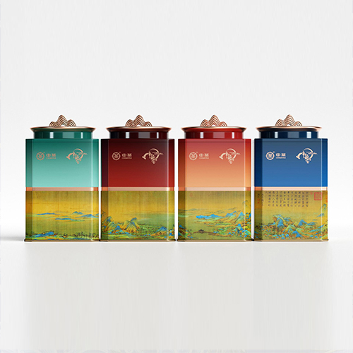 中茶千山系列包装设计