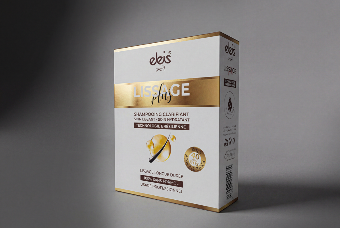 包装设计关键词｜北京包装设计分享：专业美发护理品牌 Eleis Lissage Plus，如何实现医美级专业与高端审美质感的完美平衡